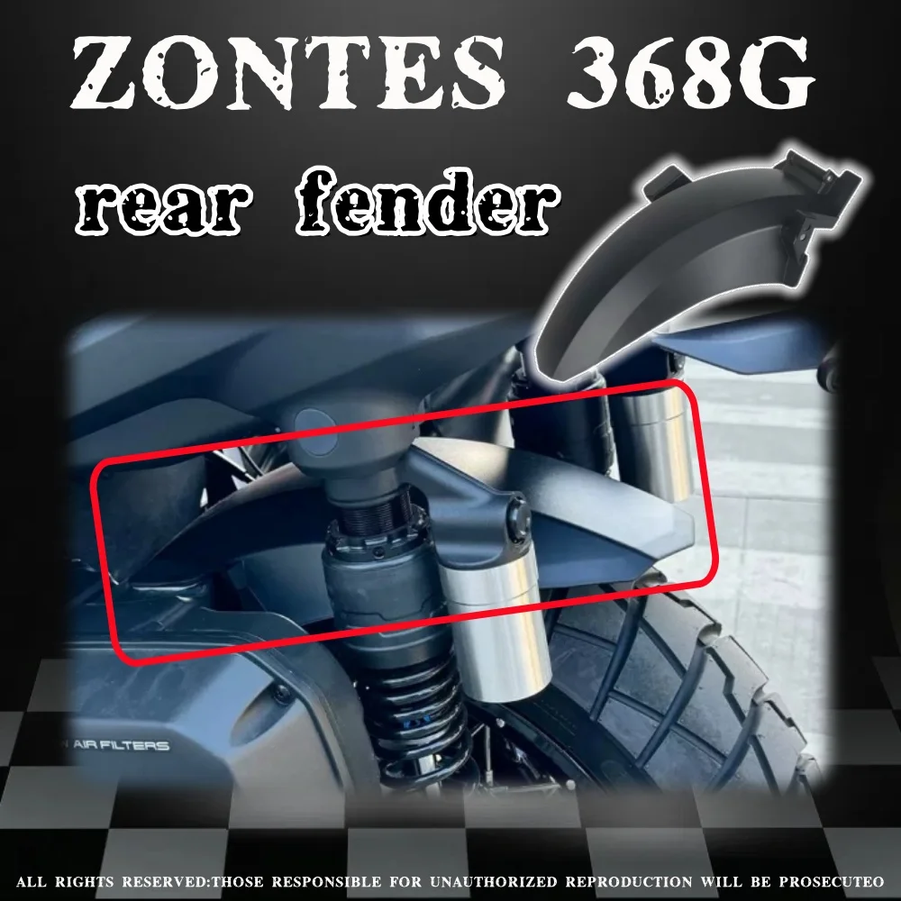 Детали для модификации крыла заднего колеса мотоцикла, брызговик заднего крыла, брызгозащищенные аксессуары для ZONTES 368G 368g 
Детали для модификации крыла заднего колеса мотоцикла, брызговик заднего крыла, брызгозащищенные аксессуары для ZONTES 368G 368g