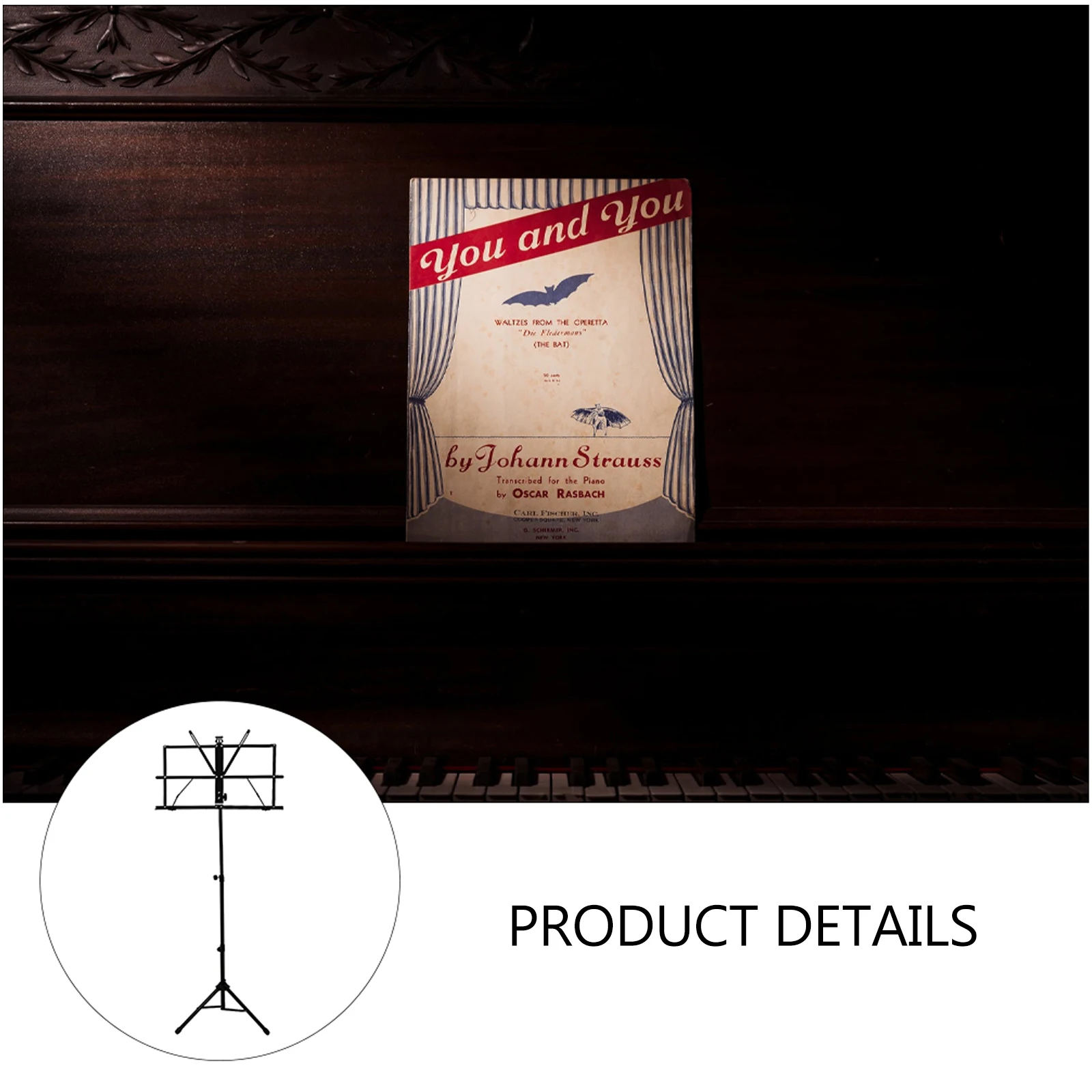 Folding Music St Portable Adjustable Height Sheet Music Holder 3 Sections 140cm Max Waterproof Bag Anti Slip Feet Guitar
Folding Music St Portable Adjustable Height Sheet Music Holder 3 Sections 140cm Max Waterproof Bag Anti Slip Feet Guitar