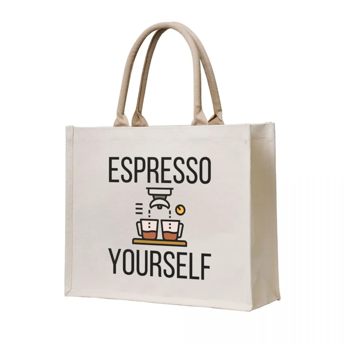 Espresso Yourself! Tote Bag Canvas bag for women supermarket folding bag Shopper
Espresso Yourself! Tote Bag Canvas bag for women supermarket folding bag Shopper