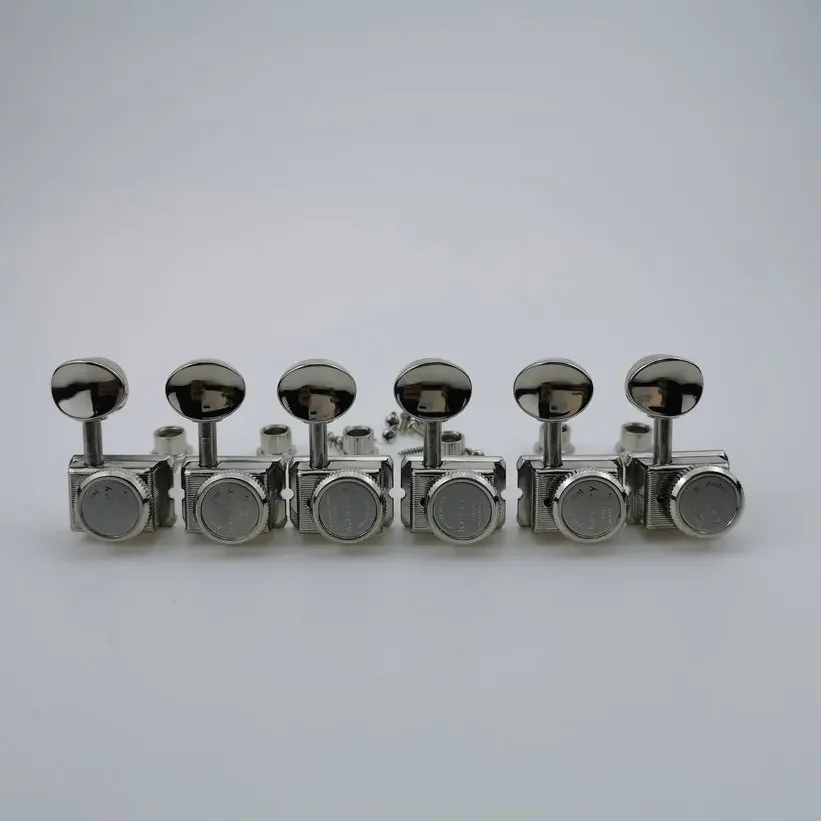 Kerrey Vintage Nickel Lock String Tuners Electric Guitar Machine Heads Tuners 1 Set Tuning Pegs
Kerrey Vintage Nickel Lock String Tuners Electric Guitar Machine Heads Tuners 1 Set Tuning Pegs
