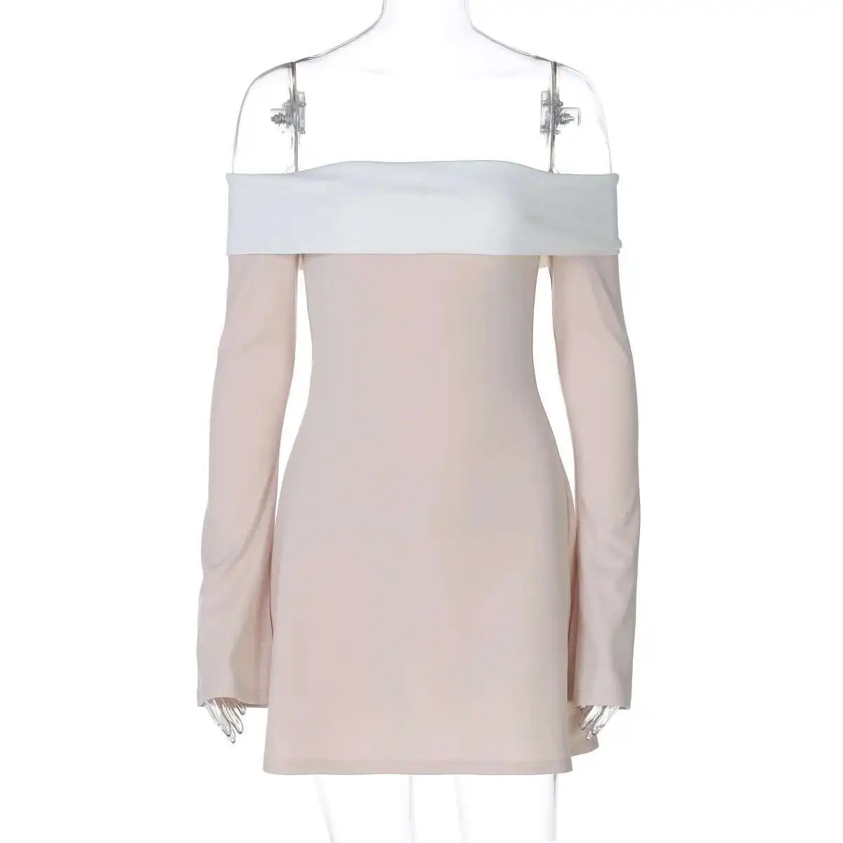 Classic French Fashion Style Contrasting Layered Chest Wrapped Long Sleeved Slim Fit Temperament Dress for Women Women Party
Classic French Fashion Style Contrasting Layered Chest Wrapped Long Sleeved Slim Fit Temperament Dress for Women Women Party