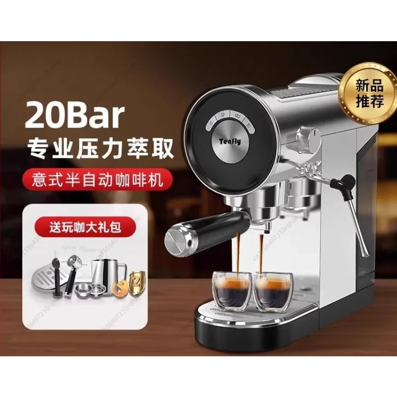 Italian Semi-automatic Coffee Machine 20Ba Extraction Stainless Steel Steam Milk Foam Small Coffee Machine
Italian Semi-automatic Coffee Machine 20Ba Extraction Stainless Steel Steam Milk Foam Small Coffee Machine