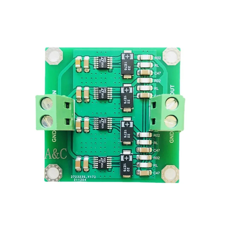 LT3045 Four Parallel 2A Ultra Low Noise Linear Regulated Power Supply with Heat Sink 5V/9V/12V Output for Preamplifier DAC
LT3045 Four Parallel 2A Ultra Low Noise Linear Regulated Power Supply with Heat Sink 5V/9V/12V Output for Preamplifier DAC