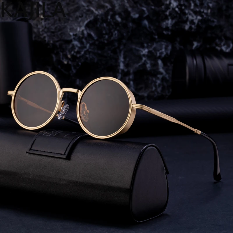 Vintage Small Frame Round Steampunk Sunglasses Men 2025 Luxury Brand Classic Metal Punk Sun Glasses For Women Driving Eyewear
Vintage Small Frame Round Steampunk Sunglasses Men 2025 Luxury Brand Classic Metal Punk Sun Glasses For Women Driving Eyewear