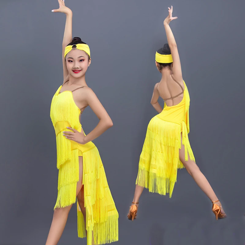 Sling Yellow Full Fringed Latin Dress Girls Professional Dance Dresses Chacha Ballroom Competition Clothes Outfits SL6784
Sling Yellow Full Fringed Latin Dress Girls Professional Dance Dresses Chacha Ballroom Competition Clothes Outfits SL6784