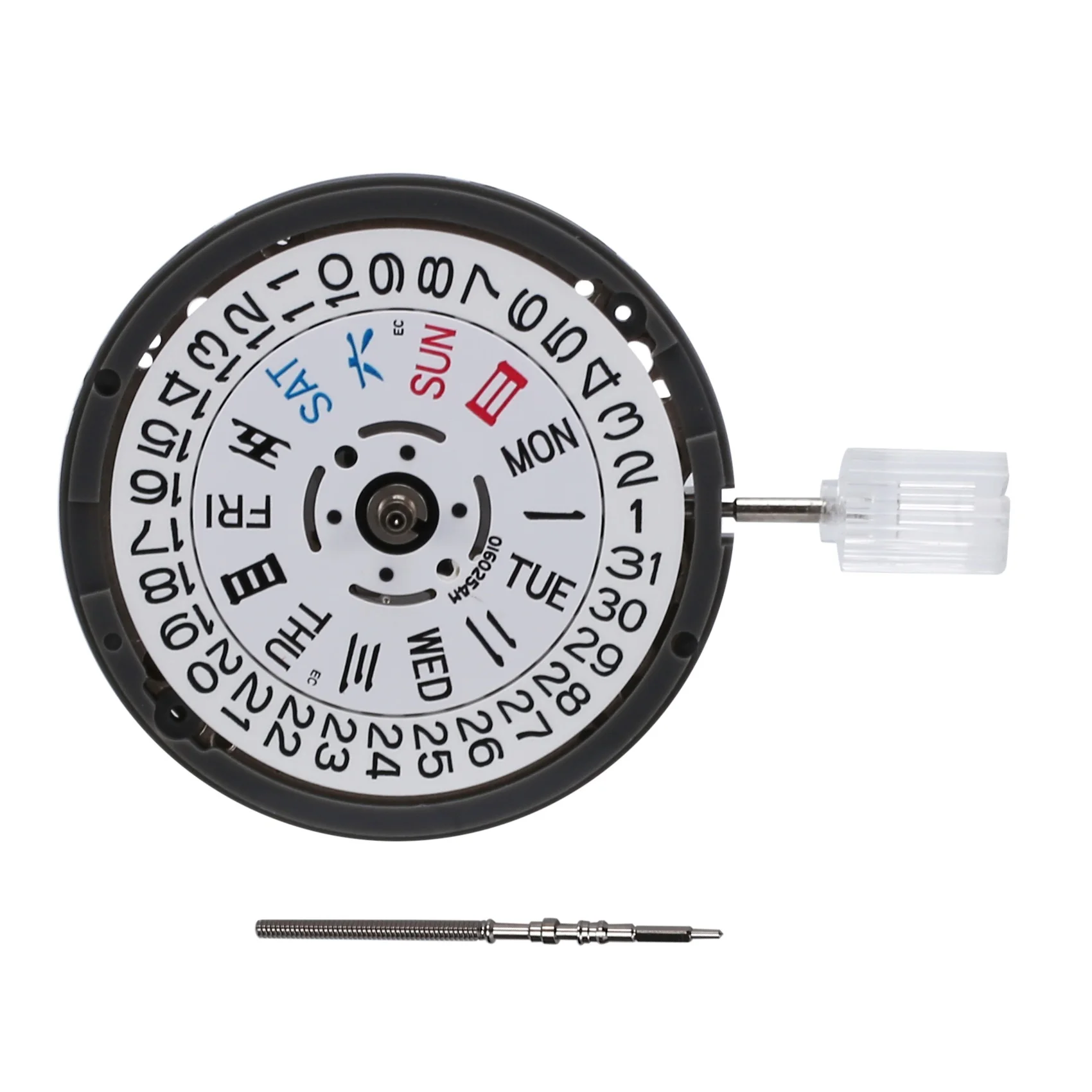 AC23-NH36/NH36A Automatic Mechanical Movement 24 Jewels White Datewheel Crown At 3.0 Watch Mechanism Replacements
AC23-NH36/NH36A Automatic Mechanical Movement 24 Jewels White Datewheel Crown At 3.0 Watch Mechanism Replacements