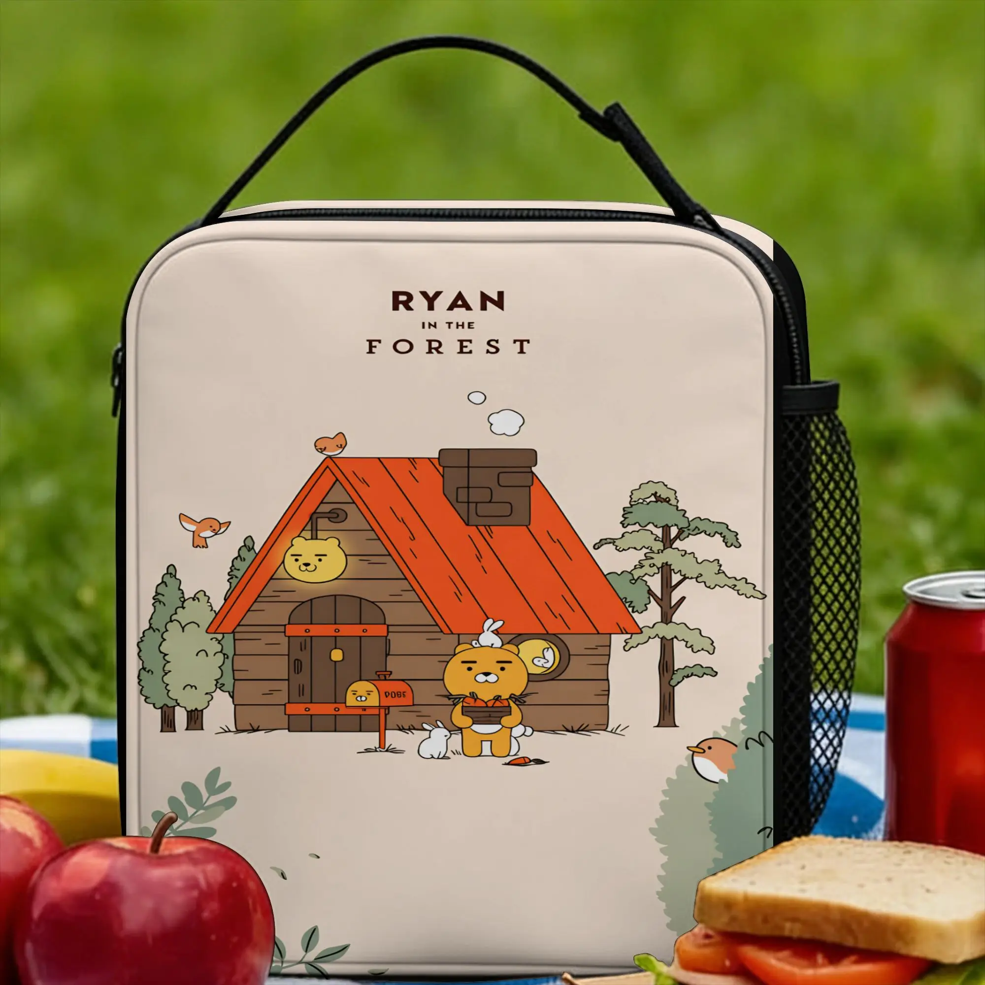 Kakaos F-Friends Lunch Bag Retro Lunch Box Outdoor Picnic Portable Tote Food Bags For Girls Waterproof Graphic Cooler Bag
Kakaos F-Friends Lunch Bag Retro Lunch Box Outdoor Picnic Portable Tote Food Bags For Girls Waterproof Graphic Cooler Bag