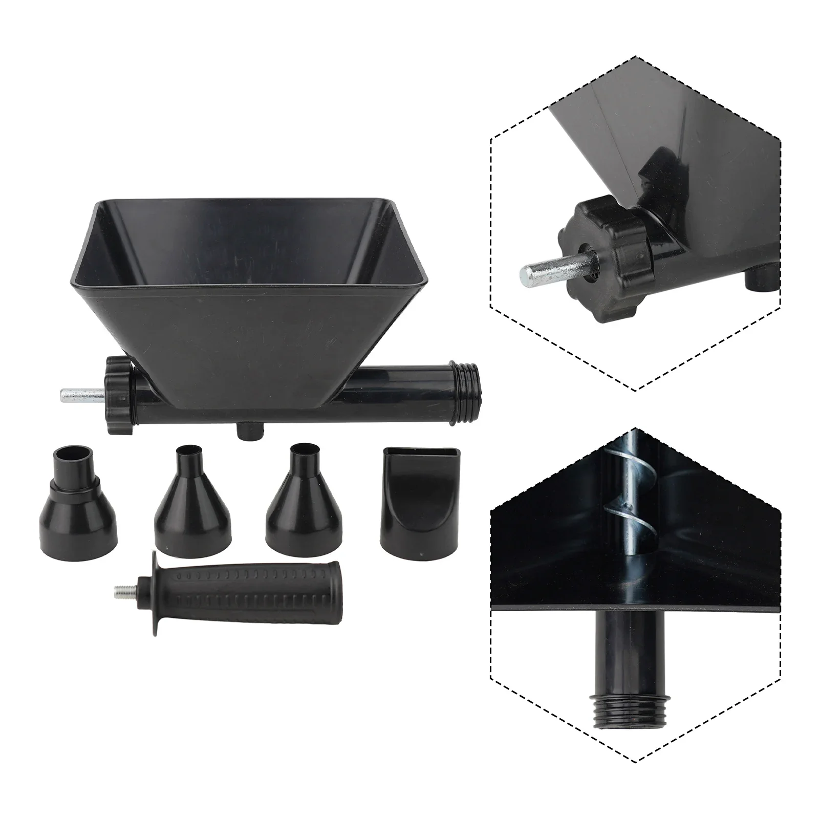 Pointing Grouting Machine with Hand Held Design Funnel Design 5 Detachable Threaded Nozzles Stable Performance
Pointing Grouting Machine with Hand Held Design Funnel Design 5 Detachable Threaded Nozzles Stable Performance