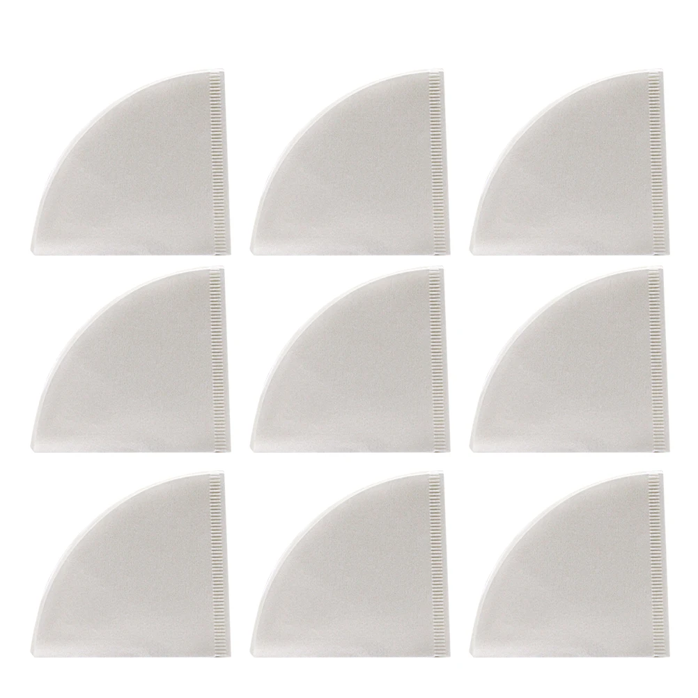 100 Pcs Filter Paper Cone Shaped Pure Cone Coffee Filters Wood Pulp Disposable Sturdy For Coffee Making
100 Pcs Filter Paper Cone Shaped Pure Cone Coffee Filters Wood Pulp Disposable Sturdy For Coffee Making