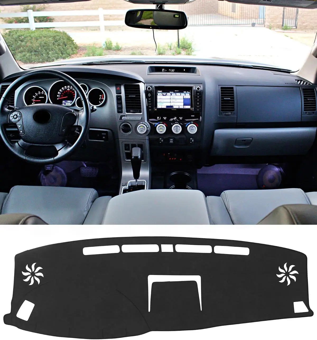 Dash Cover Mat Compatible with Toyota Tundra 2007-2013 Accessories 2008-2017 Toyota Sequoia Dashboard Cover Mat Interior
Dash Cover Mat Compatible with Toyota Tundra 2007-2013 Accessories 2008-2017 Toyota Sequoia Dashboard Cover Mat Interior
