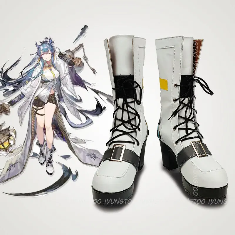 Arknights Ling Anime Characters Shoe Cosplay Shoes Boots Party Costume Prop
Arknights Ling Anime Characters Shoe Cosplay Shoes Boots Party Costume Prop