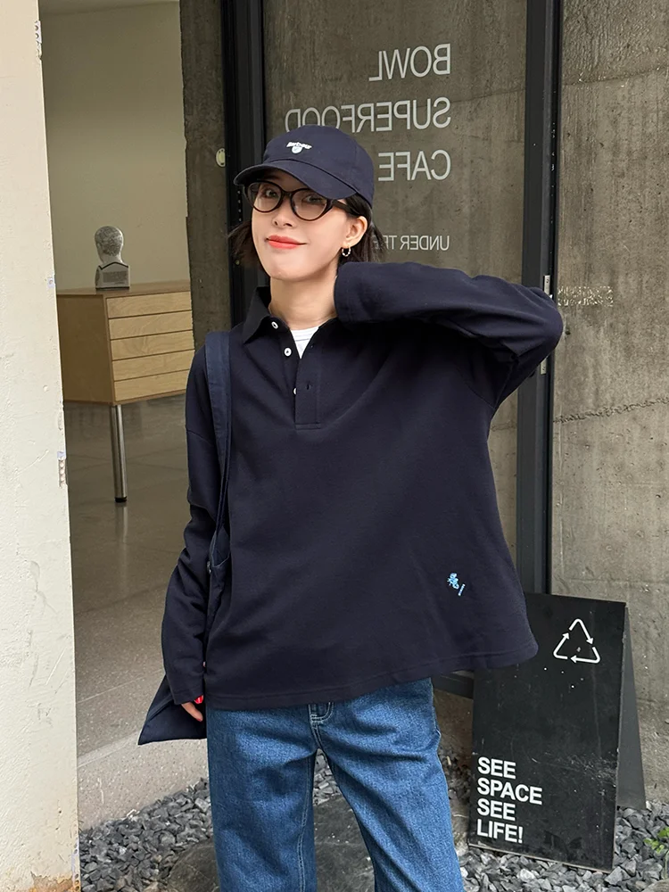 Женский свитшот Bebesimo, синий, с вышивкой, отложным воротником, длинными рукавами, свободного кроя, из хлопка, с круглым вырезом горловины
Женский свитшот Bebesimo, синий, с вышивкой, отложным воротником, длинными рукавами, свободного кроя, из хлопка, с круглым вырезом горловины