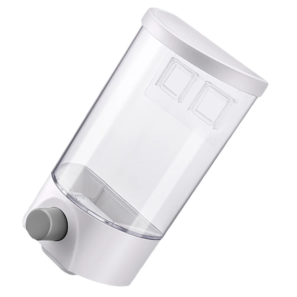 Wall Mounted Cereal Dispenser Storage Jar Rice Coarse Container Laundry Detergent White
Wall Mounted Cereal Dispenser Storage Jar Rice Coarse Container Laundry Detergent White