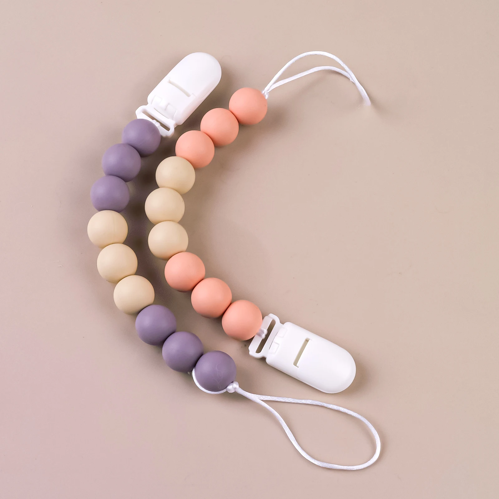 2 шт., силиконовые зажимы-цепочки для пустышки
2 шт., силиконовые зажимы-цепочки для пустышки