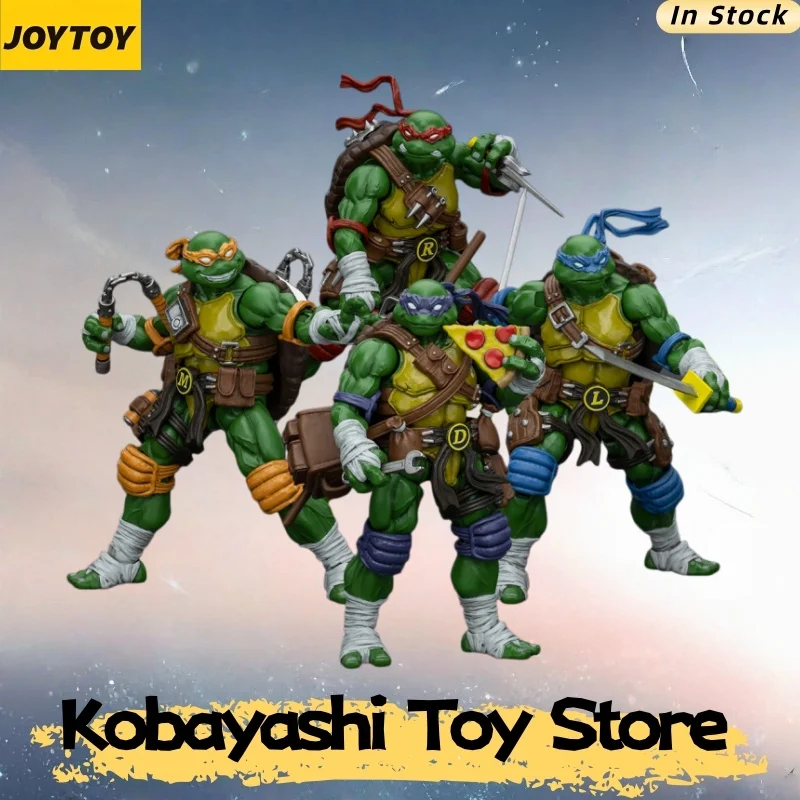 Оригинальные фигурки JOYTOY TMNT Donatello, Raphael, Leonardo, Michelangelo, масштаб 1/18, новые, в наличии
Оригинальные фигурки JOYTOY TMNT Donatello, Raphael, Leonardo, Michelangelo, масштаб 1/18, новые, в наличии