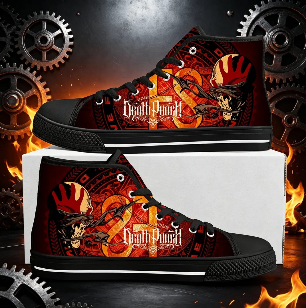 Five Finger Death Punch Fashion Casual Shoes Unisex Breathable Sneakers Lightweight Walking Trainers For Men
Five Finger Death Punch Fashion Casual Shoes Unisex Breathable Sneakers Lightweight Walking Trainers For Men