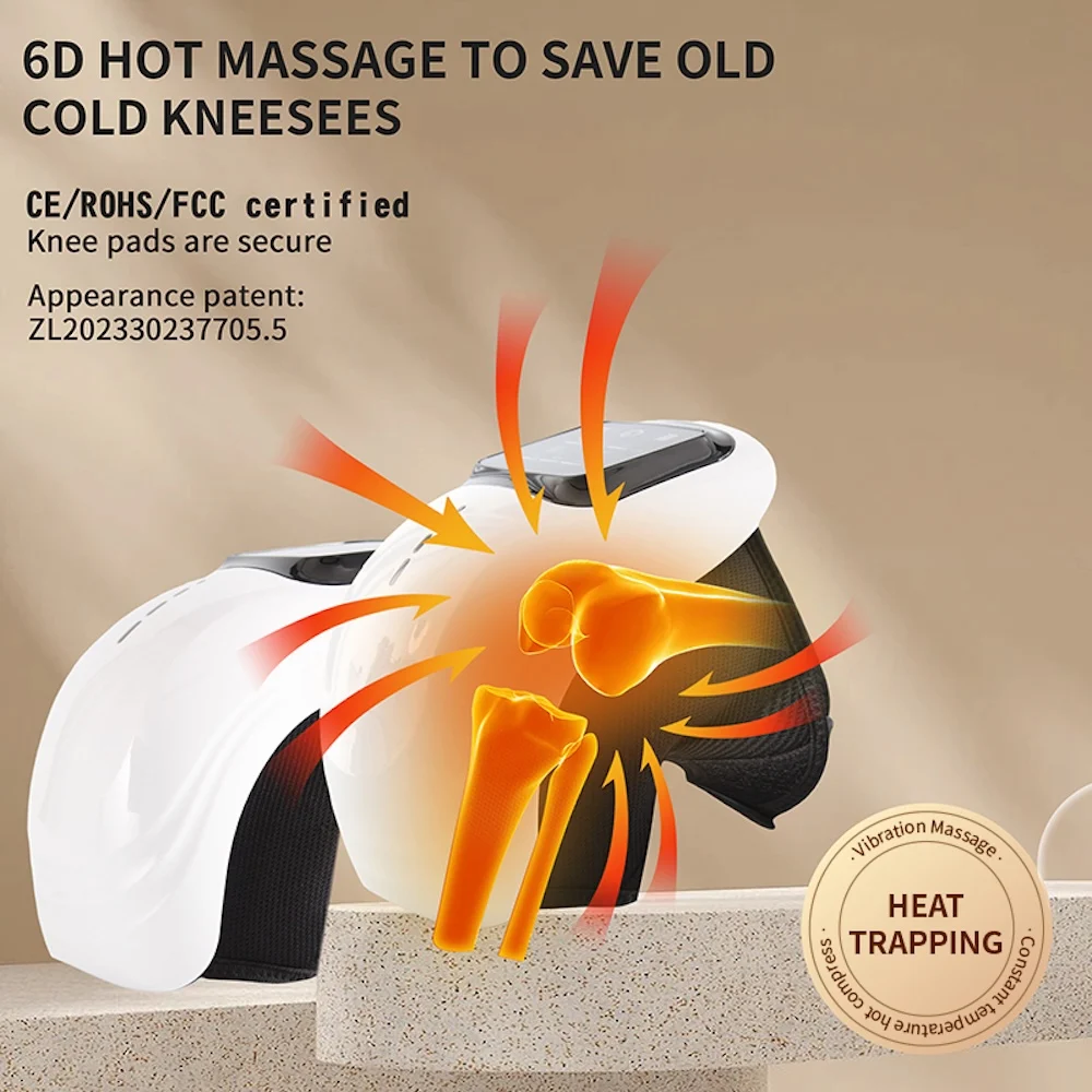 Multifunctional Smart Cordless Knee Massager Vibration Knee Relaxing Massage Machine Joint Knee Device Home Use
Multifunctional Smart Cordless Knee Massager Vibration Knee Relaxing Massage Machine Joint Knee Device Home Use