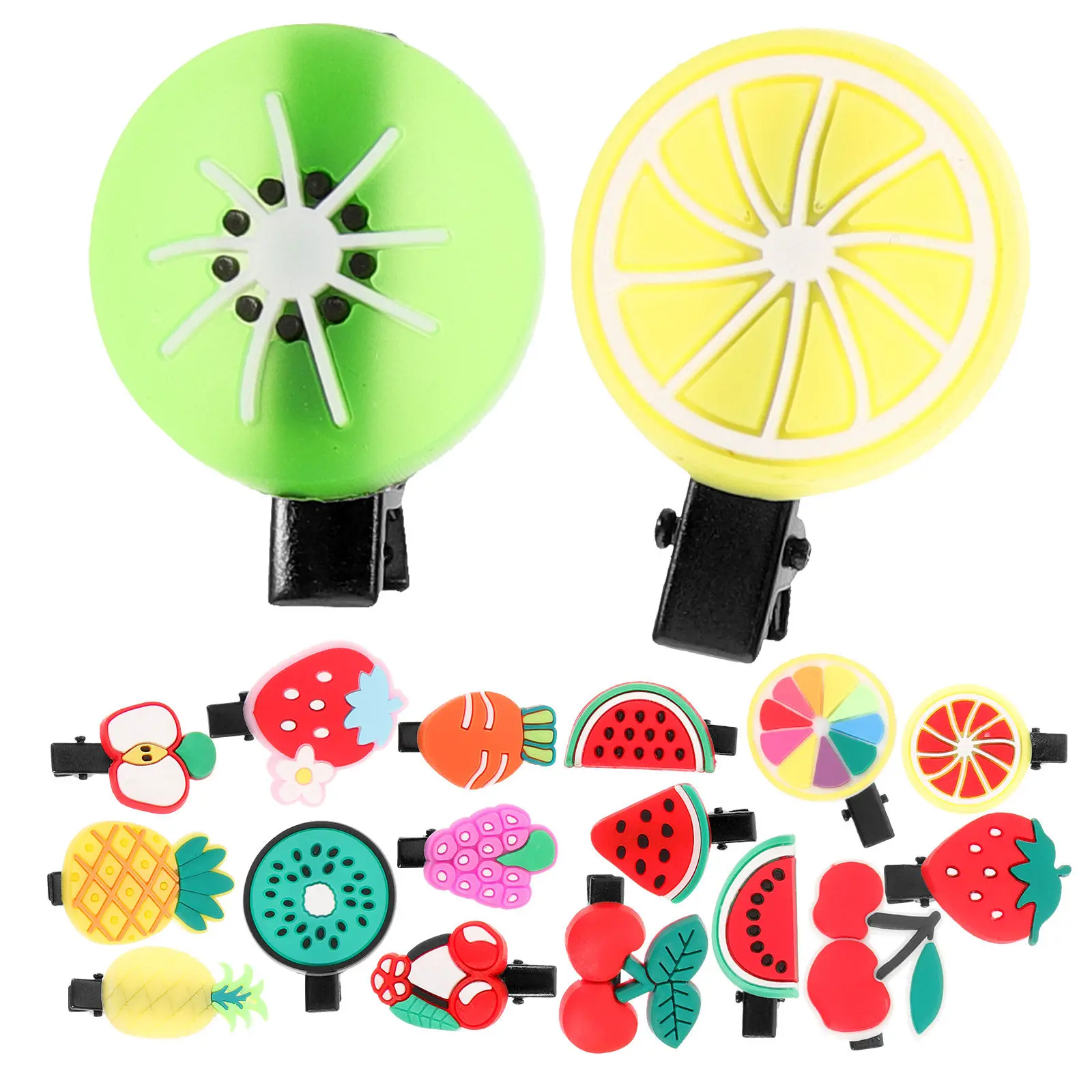 2Set Cute Fruit Hair Clip Unique Stylish Hair Accessories for Women and Fashion Barrettes Daily Wear Gift Idea
2Set Cute Fruit Hair Clip Unique Stylish Hair Accessories for Women and Fashion Barrettes Daily Wear Gift Idea