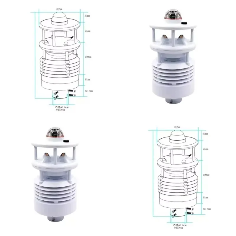 Selling Ultrasonic Wind Speed Direction Rain Illumination PM2.5 PM10 Compact Weather Station
Selling Ultrasonic Wind Speed Direction Rain Illumination PM2.5 PM10 Compact Weather Station