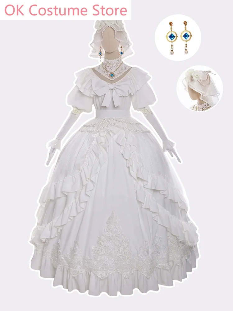 Identity V Marie The Day Of The Promise Wedding Dress Cosplay Costume Cos Game Anime Party Uniform Hallowen Play Role Clothes
Identity V Marie The Day Of The Promise Wedding Dress Cosplay Costume Cos Game Anime Party Uniform Hallowen Play Role Clothes
