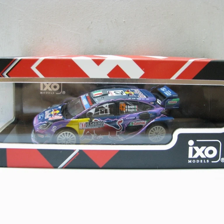 Diecast 1:43 Scale IXO FORD PUMA Rally1 #42 2022 Monte Carlo Rally Alloy Car Model Collectible Toy Gift Souvenir Display
Diecast 1:43 Scale IXO FORD PUMA Rally1 #42 2022 Monte Carlo Rally Alloy Car Model Collectible Toy Gift Souvenir Display