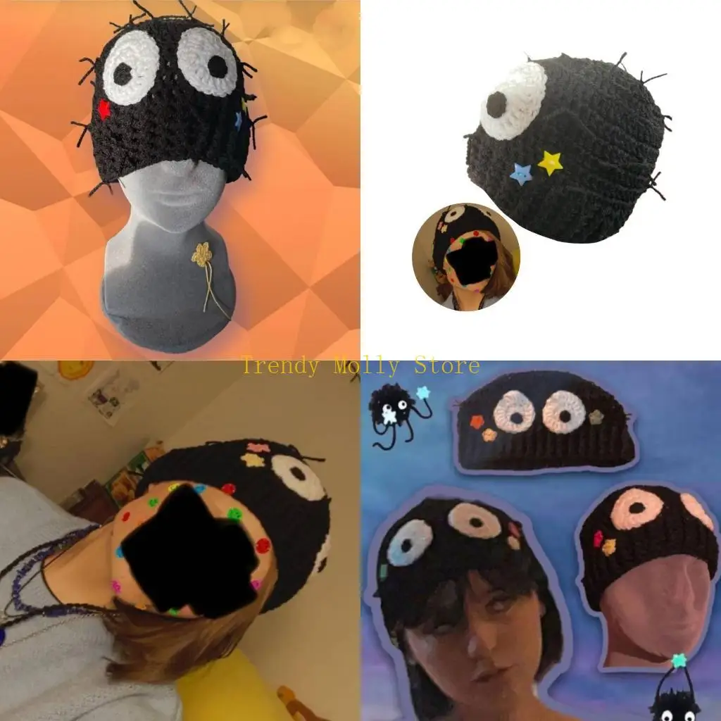 N5KB Шляпа-тюбетейка с рисунком ручной работы, шляпа с большими глазами, подарок-сюрприз в мультяшном стиле для подруги на глаз
N5KB Шляпа-тюбетейка с рисунком ручной работы, шляпа с большими глазами, подарок-сюрприз в мультяшном стиле для подруги на глаз