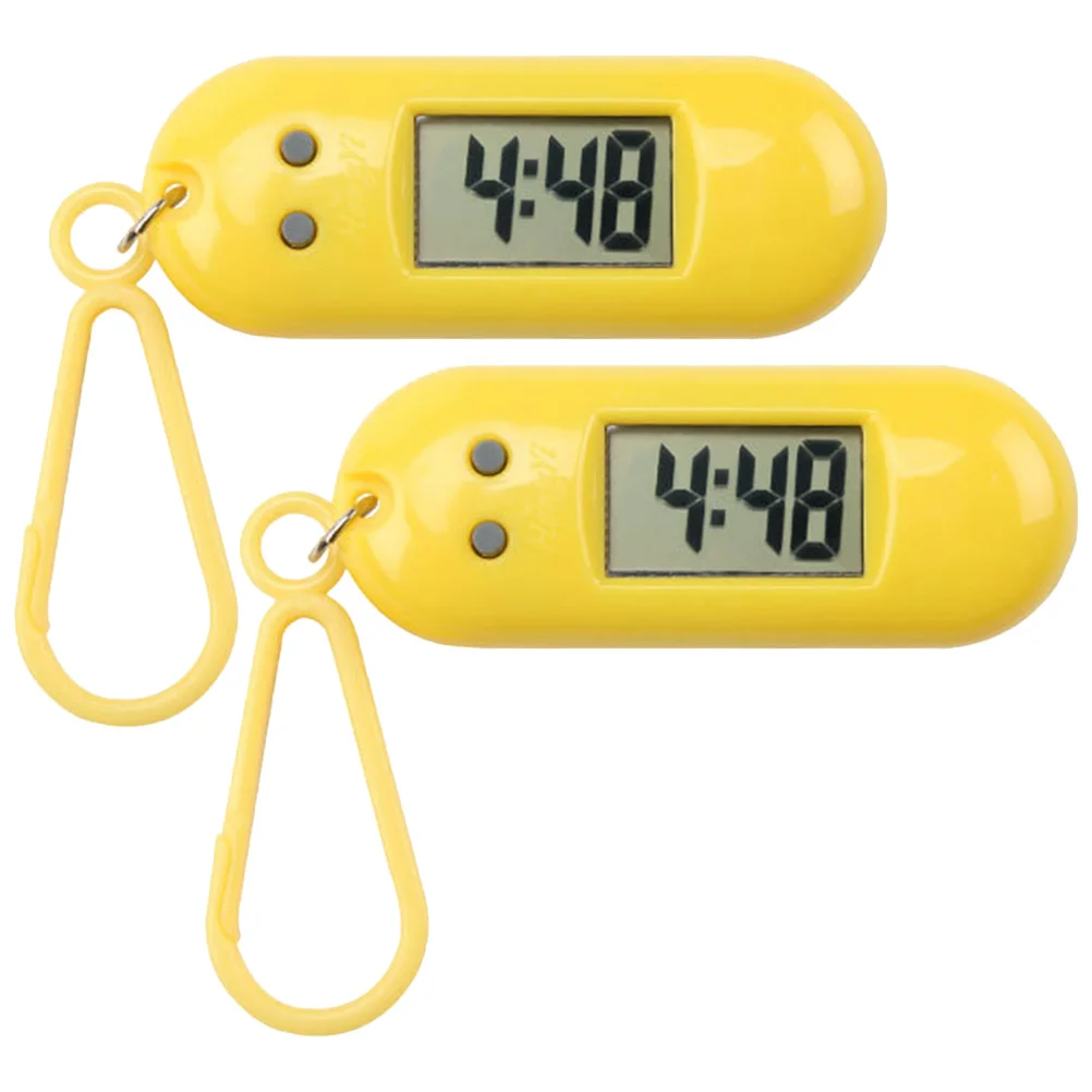 2Pcs Electronic Hanging Watches Lightweight Portable Keychain Watches for Students Exam Use Study Students Key Chains
2Pcs Electronic Hanging Watches Lightweight Portable Keychain Watches for Students Exam Use Study Students Key Chains