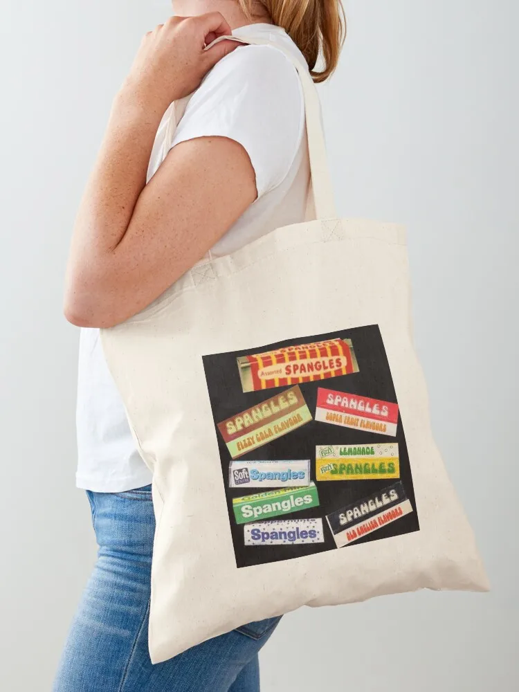 Spangles Retro Sweets UK Tote Bag Shopper eco pack reusable shopping bag
Spangles Retro Sweets UK Tote Bag Shopper eco pack reusable shopping bag