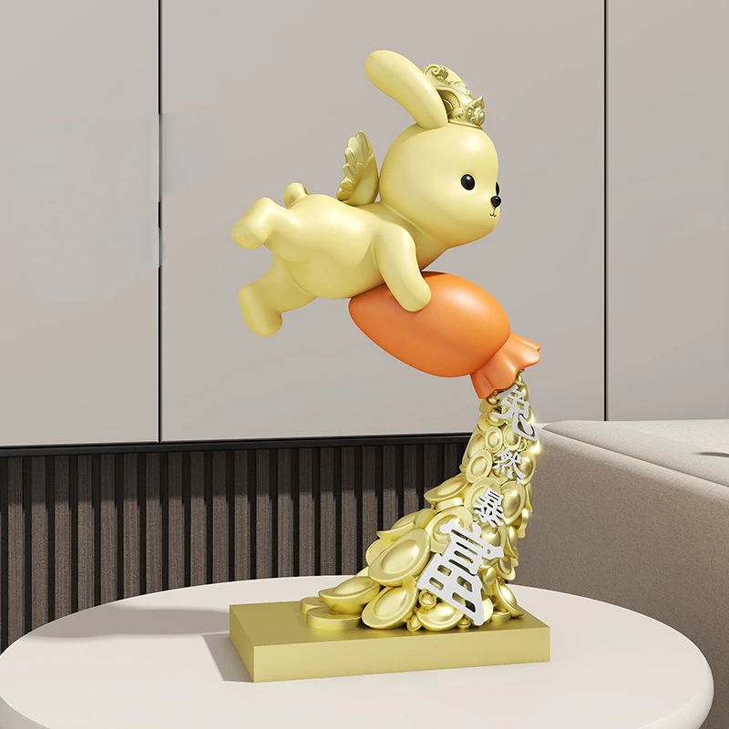 Creative Rabbit Rich Ornament Living Room Wine Cabinet Home Decoration Shop Finance Office Desktop Home Decoration Accessories
Creative Rabbit Rich Ornament Living Room Wine Cabinet Home Decoration Shop Finance Office Desktop Home Decoration Accessories
