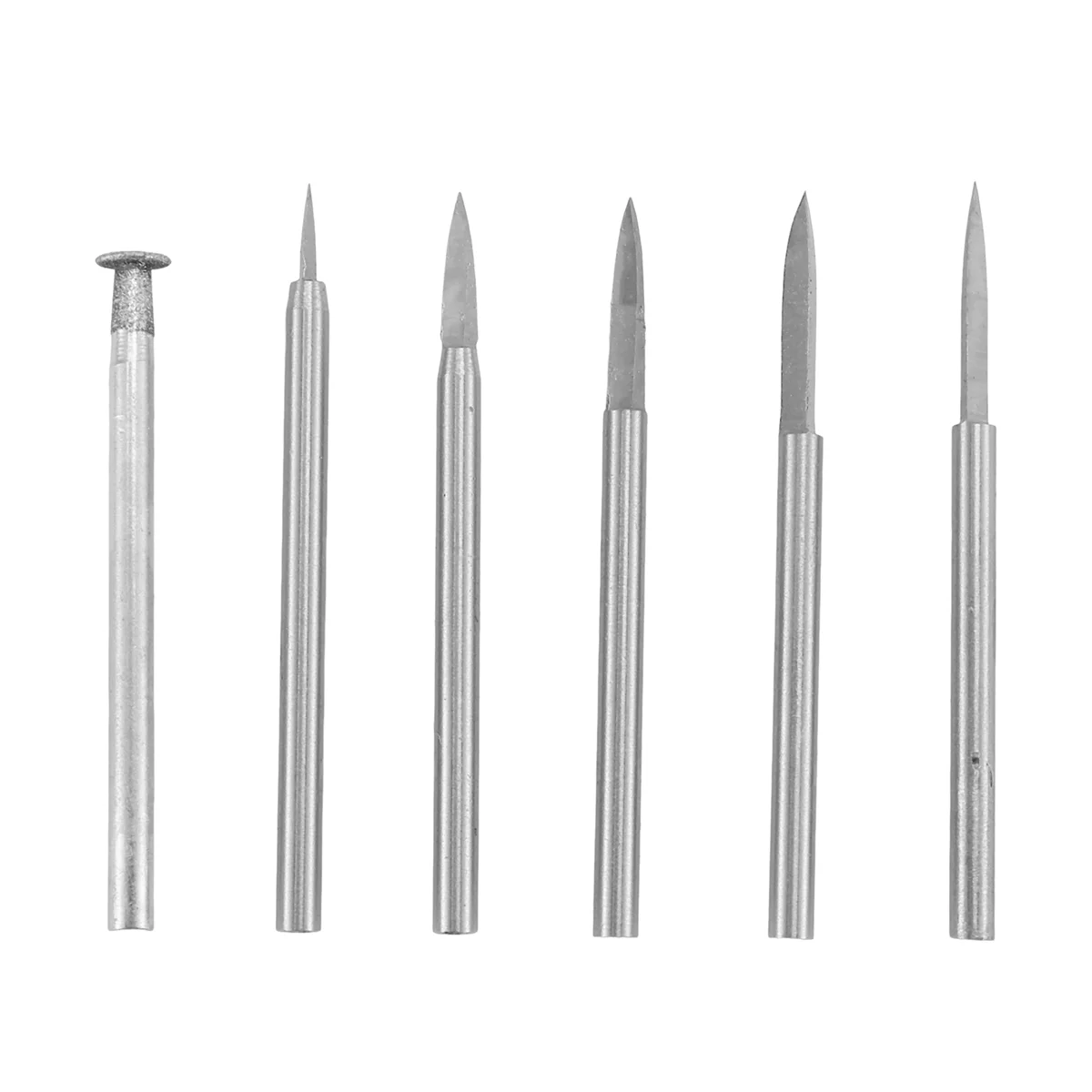 B14C Wood Carving Drill Bits Set for Rotary Tool 6Pcs Engraving Drill Accessories Bit Wood Crafts Grinding Tool 3mm
B14C Wood Carving Drill Bits Set for Rotary Tool 6Pcs Engraving Drill Accessories Bit Wood Crafts Grinding Tool 3mm