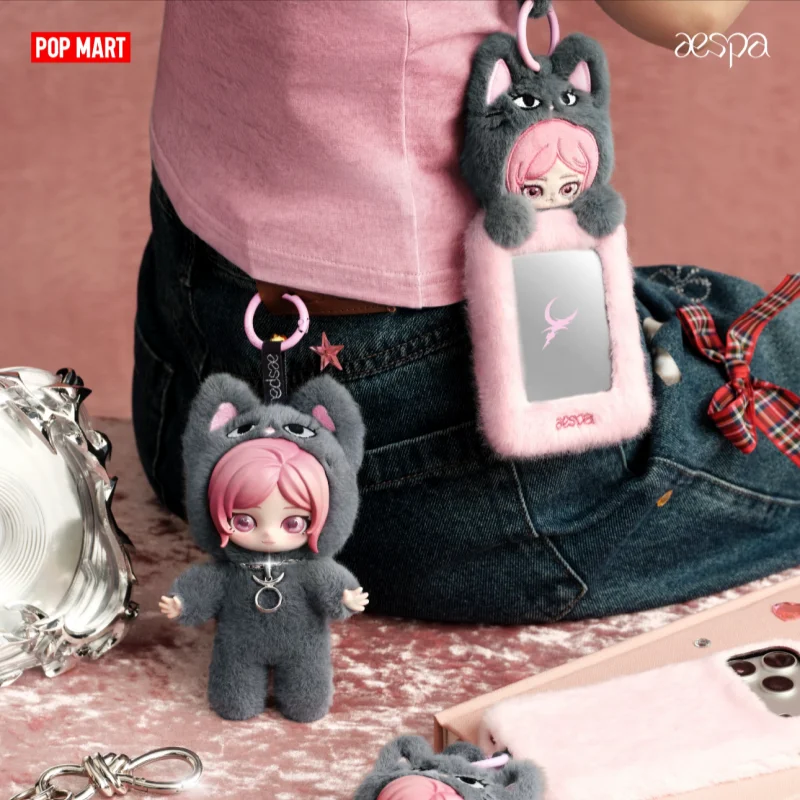 POPMART Aespa FLUFFY CLUB SERIES Card Holder Blind Box Toys Kawaii Anime Action Figure Surprise Original Mystery Box Girls Gift
POPMART Aespa FLUFFY CLUB SERIES Card Holder Blind Box Toys Kawaii Anime Action Figure Surprise Original Mystery Box Girls Gift