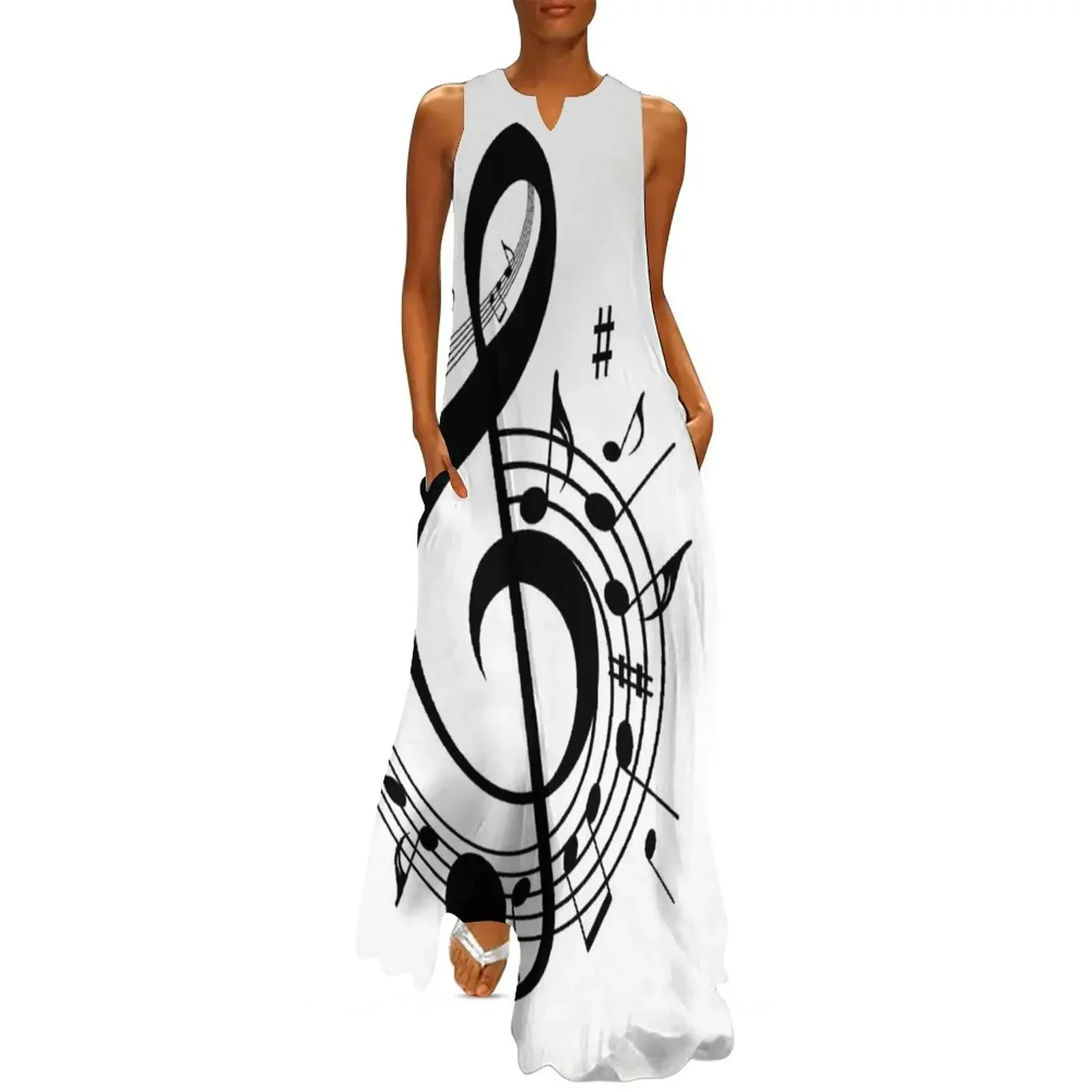 musical note Long Dress party dress women elegant luxury summer women's dress 2025 Clothing
musical note Long Dress party dress women elegant luxury summer women's dress 2025 Clothing