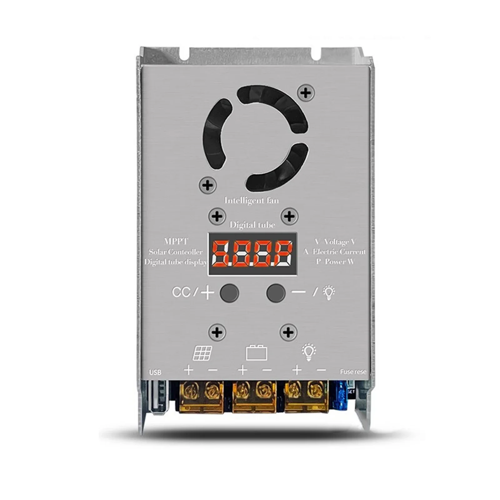 MPPT Solar Step-down Controller 450W 18V-80V Input Step-down Charging For 12V 24V Lead-acid Gel Lithium Battery High Quality
MPPT Solar Step-down Controller 450W 18V-80V Input Step-down Charging For 12V 24V Lead-acid Gel Lithium Battery High Quality