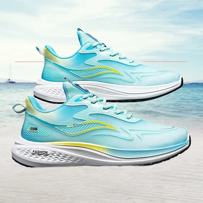 Men's Mesh Sports Shoes Lightweight Comfortable Breathable Casual Shoes Wear-resistant Shock-absorbing Fashionable Running Shoes
Men's Mesh Sports Shoes Lightweight Comfortable Breathable Casual Shoes Wear-resistant Shock-absorbing Fashionable Running Shoes