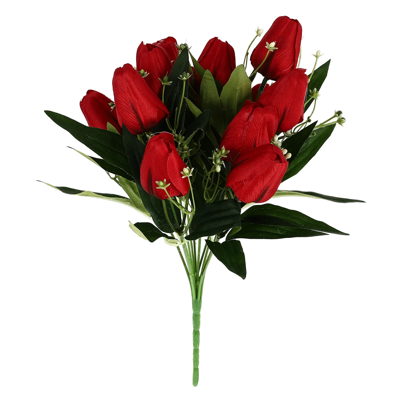 Fake Tulip Bouquet Decor Lightweight Portable Home Party Adornment Plastic Fabric Material Long Lasting Use Indoor Outdoor
Fake Tulip Bouquet Decor Lightweight Portable Home Party Adornment Plastic Fabric Material Long Lasting Use Indoor Outdoor