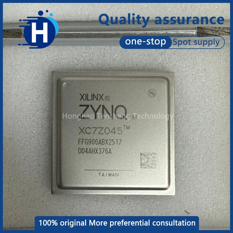 1 x high-quality XC7Z045-2FFG900I/C or XC7Z045-1FFG900I/C embedded programmable logic device in an FBGA-900 package
1 x high-quality XC7Z045-2FFG900I/C or XC7Z045-1FFG900I/C embedded programmable logic device in an FBGA-900 package