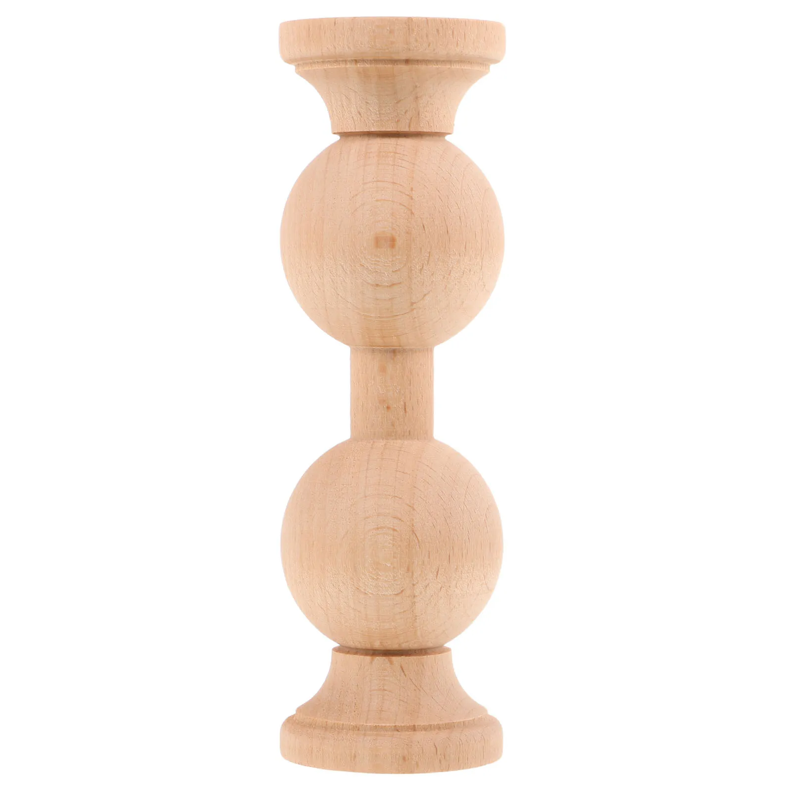 European Wood Carved Post Finials Unfinished Handmade Decorative Staircase Bed Frame Fence Topper Home Decoration Craft
European Wood Carved Post Finials Unfinished Handmade Decorative Staircase Bed Frame Fence Topper Home Decoration Craft