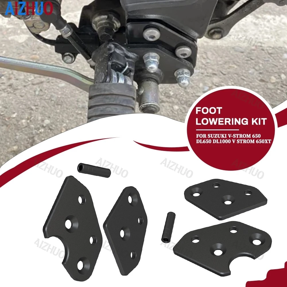 For Suzuki V-Strom 650 DL650 DL1000 V Strom 650XT 2002-2025 2026 Footpeg Lowering Kit Stainless Steel Lowering Kit Links Linkage
For Suzuki V-Strom 650 DL650 DL1000 V Strom 650XT 2002-2025 2026 Footpeg Lowering Kit Stainless Steel Lowering Kit Links Linkage