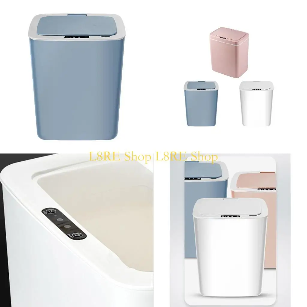 L8RE Induction Trash Can Automatic Intelligent Dustbin Electric Touch Trash Bin for Kitchen Bathroom Garbage
L8RE Induction Trash Can Automatic Intelligent Dustbin Electric Touch Trash Bin for Kitchen Bathroom Garbage