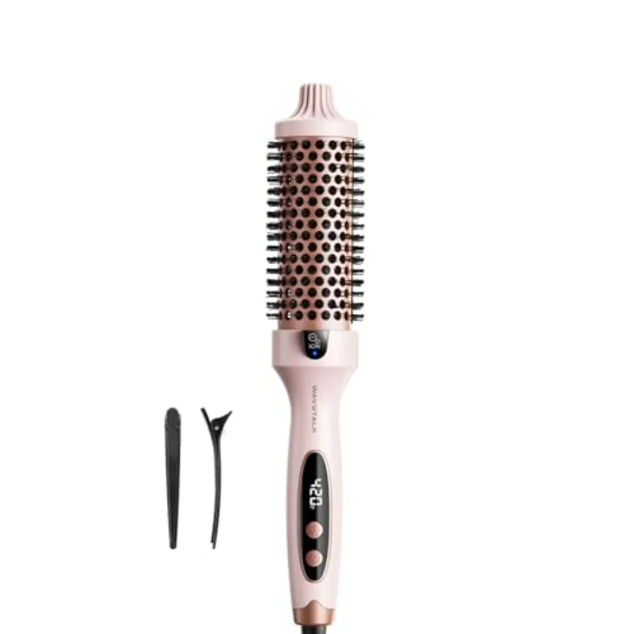 Thermal Brush, Blowout Boost 1.5 inch Heated Round Brush for Blowout Look, Dual Voltage, Pink, Sakura, Tourmaline Ceramic, Nega
Thermal Brush, Blowout Boost 1.5 inch Heated Round Brush for Blowout Look, Dual Voltage, Pink, Sakura, Tourmaline Ceramic, Nega