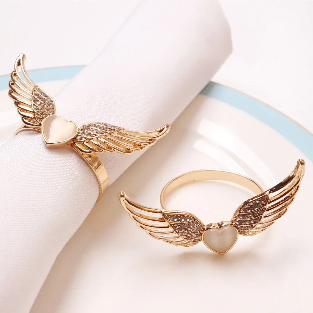 4pcs-24pcs Angel Wing Napkin Ring Diamond Love Napkin Ring
4pcs-24pcs Angel Wing Napkin Ring Diamond Love Napkin Ring