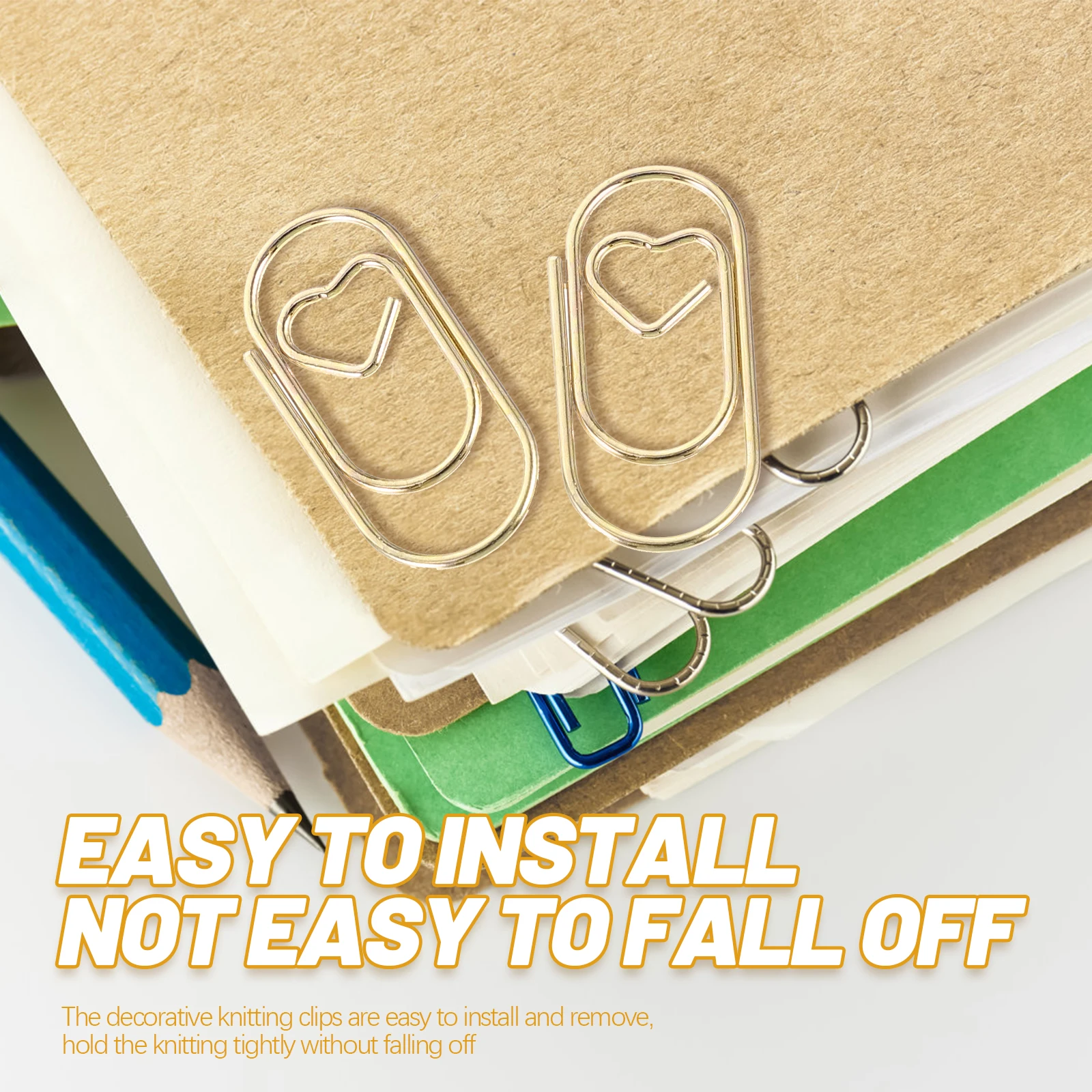 100pcs Metal Mini Paper Clips Small Assorted Size Multicolor Cute Craft Clips Office Supplies Lightweight Portable Storage
100pcs Metal Mini Paper Clips Small Assorted Size Multicolor Cute Craft Clips Office Supplies Lightweight Portable Storage