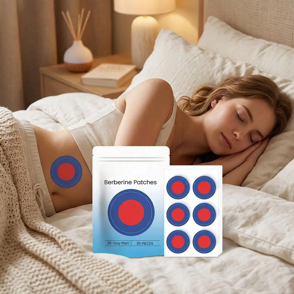 30-Day Supply Berberine Metabolic Regulation Patches Herbal Transdermal Weight Control Stickers Continuous Nutrient Release
30-Day Supply Berberine Metabolic Regulation Patches Herbal Transdermal Weight Control Stickers Continuous Nutrient Release