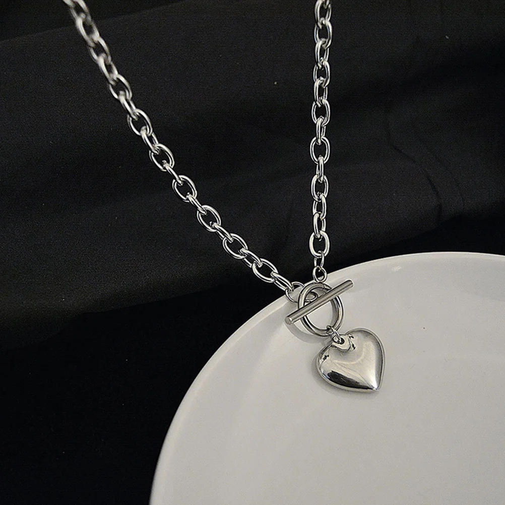 1Set Heart Clavicle Chain Bracelet Set Modern Minimalist Stainless Steel Heart Pendant Jewelry for Casual Party Outfit
1Set Heart Clavicle Chain Bracelet Set Modern Minimalist Stainless Steel Heart Pendant Jewelry for Casual Party Outfit