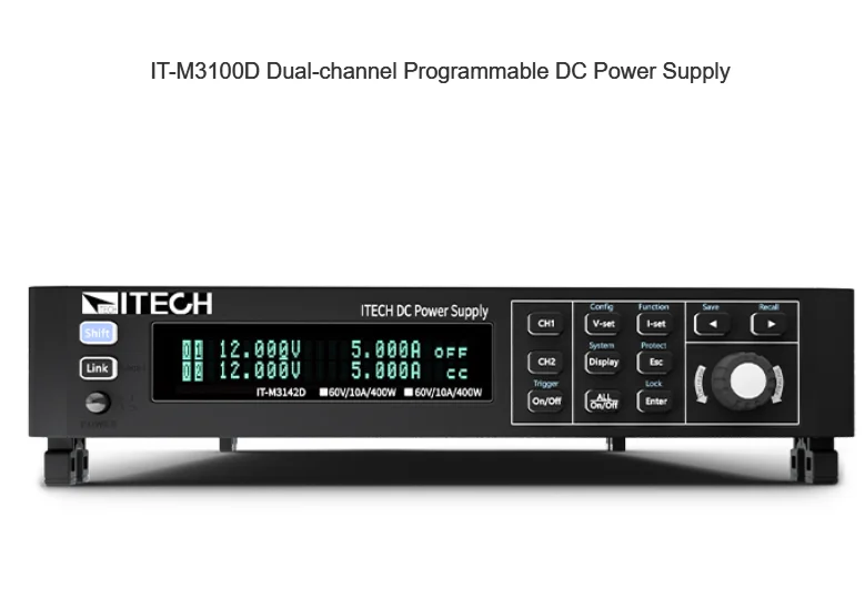 IT-M3100D Dual-channel Programmable DC Power Supply
IT-M3100D Dual-channel Programmable DC Power Supply