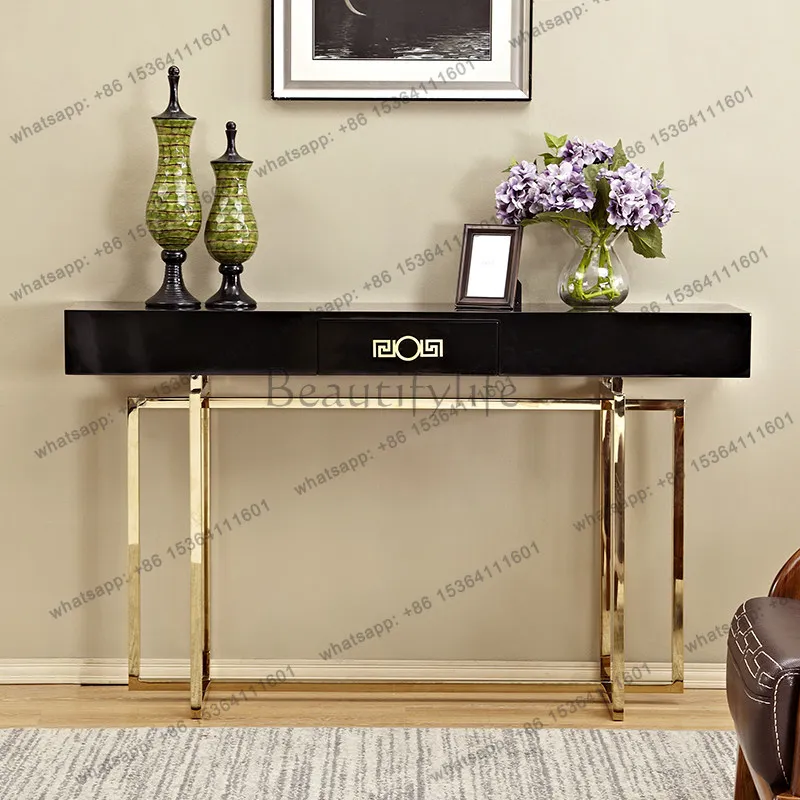 X4 2026 light luxury rock slab entrance table, living room end view table, entrance corridor decoration entrance table
X4 2026 light luxury rock slab entrance table, living room end view table, entrance corridor decoration entrance table
