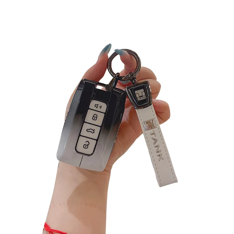 Premium Zinc Alloy Key Cover Case for TANK 300/500/400 Hi4-T/700 - Protective Key Fob Shell Key Bag Chain
Premium Zinc Alloy Key Cover Case for TANK 300/500/400 Hi4-T/700 - Protective Key Fob Shell Key Bag Chain