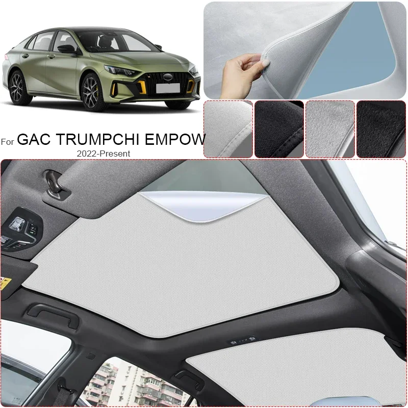 Car Suede Fabric Anti-uv Electrostatic Adsorption Sunroof SunshadeAuto Heat Insulation Skylight For GAC TRUMPCHI EMPOW 2022-2026
Car Suede Fabric Anti-uv Electrostatic Adsorption Sunroof SunshadeAuto Heat Insulation Skylight For GAC TRUMPCHI EMPOW 2022-2026