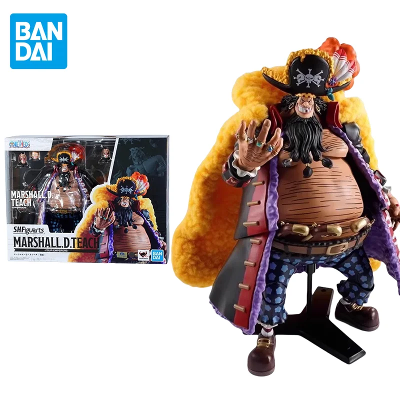 Bandai Original One Piece Anime Figure SHF Marshall·D·Teach Action Figure Toys for Kids Gift Collectible Model Ornaments
Bandai Original One Piece Anime Figure SHF Marshall·D·Teach Action Figure Toys for Kids Gift Collectible Model Ornaments