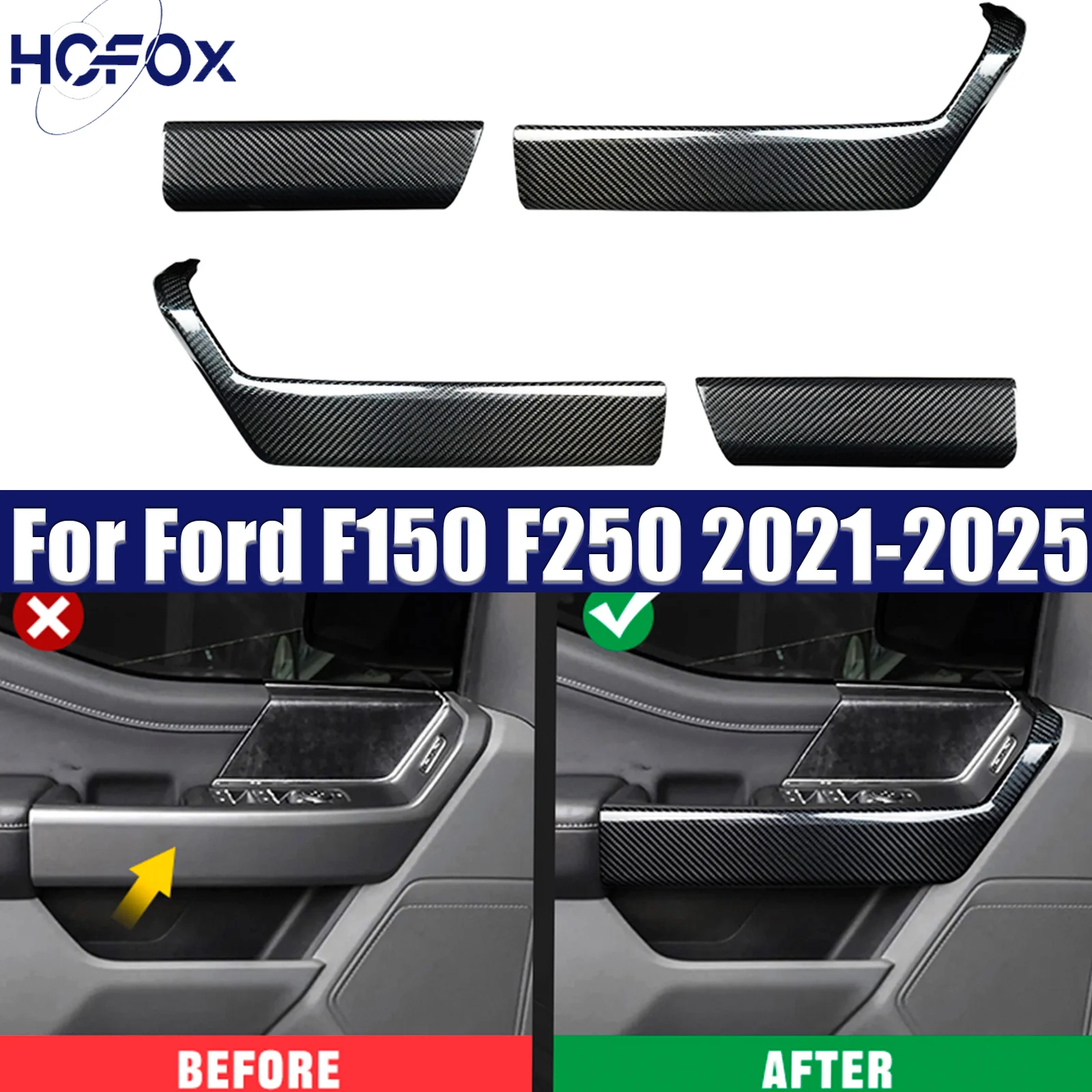 For Ford F150 F250 2021-2025 Car Interior Door Handle Panel Cover Trim Accessories
For Ford F150 F250 2021-2025 Car Interior Door Handle Panel Cover Trim Accessories